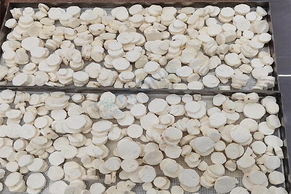 山药冻干：中药材冻干机加工山药工艺流程