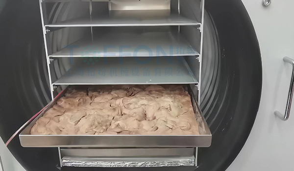 鸡肝冻干：宠物食品真空冷冻干燥机原理及优点介绍
