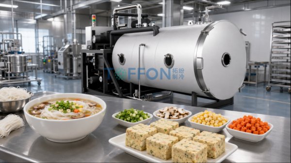 冷冻干燥机米粉汤料冻干生产线工艺与设备配置